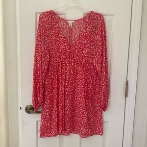 H&M long sleeve shift dress